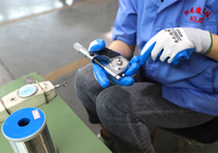 inspect the wire dia.