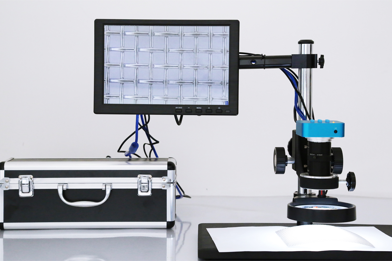 Inspect The Aperture And Wire Dia.